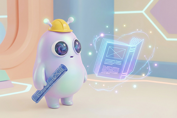 Screens showing personalized Visoria stories and illustrations